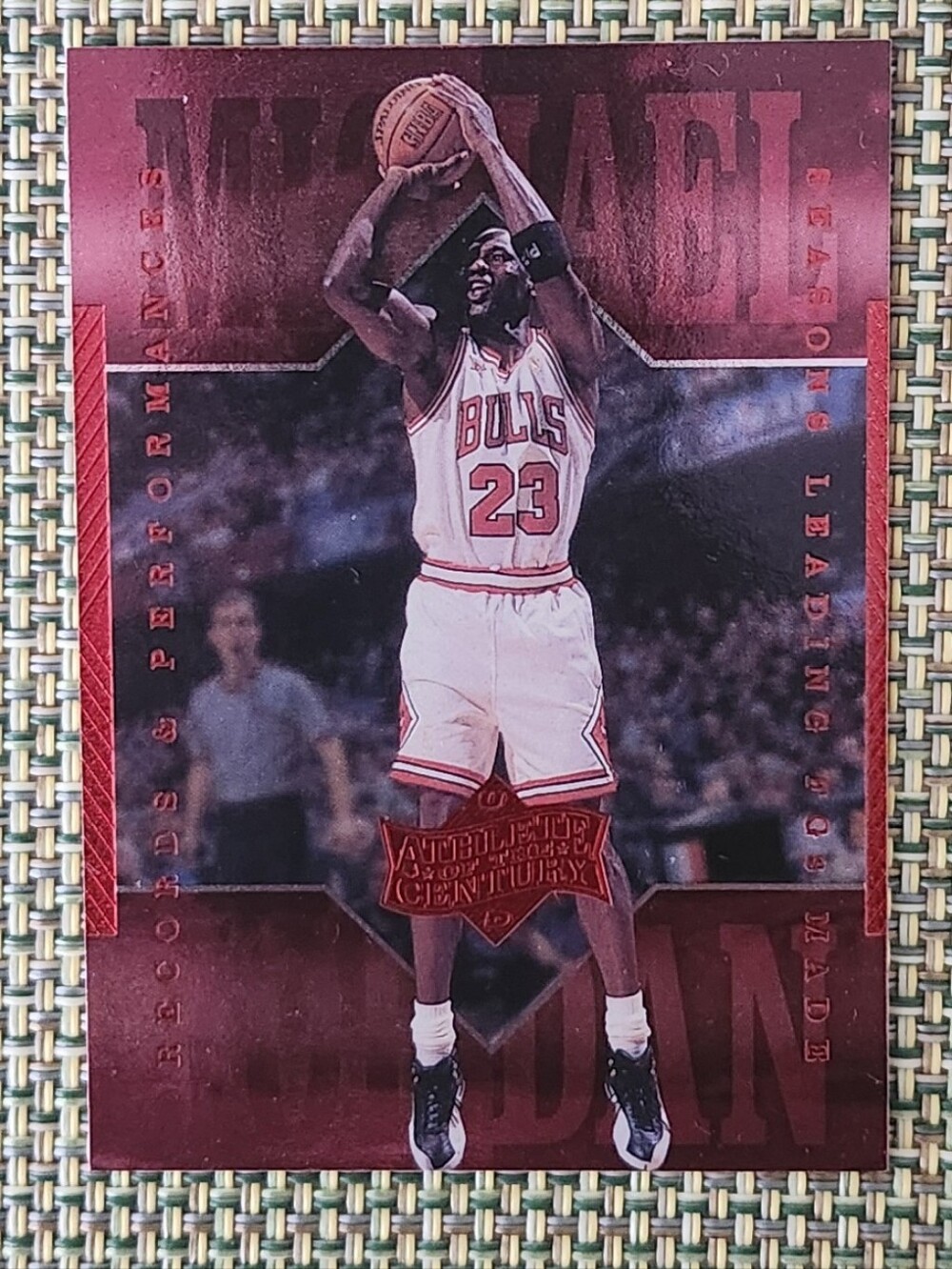Michael Jordan Chicago Bulls Basketball Card